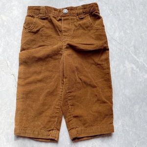 Carter’s 9M Brown Corduroy Pants